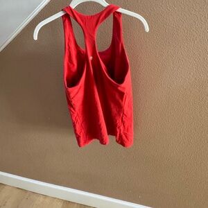 Red Racerback Tank Top